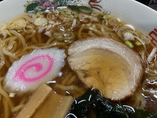 ふじ食堂のラーメン