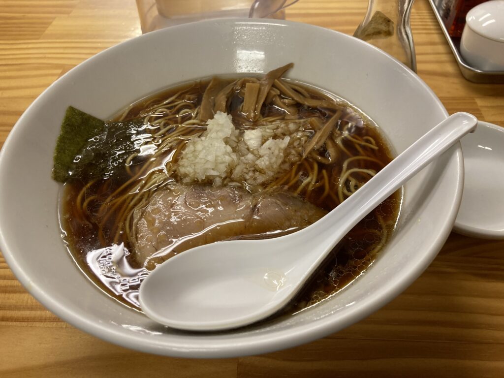 日野市 びんびん亭のラーメン